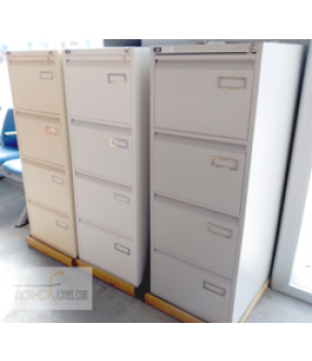 Archivador metálico de 4 cajones BISLEY